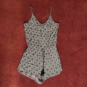 H&M Navy Blue Romper